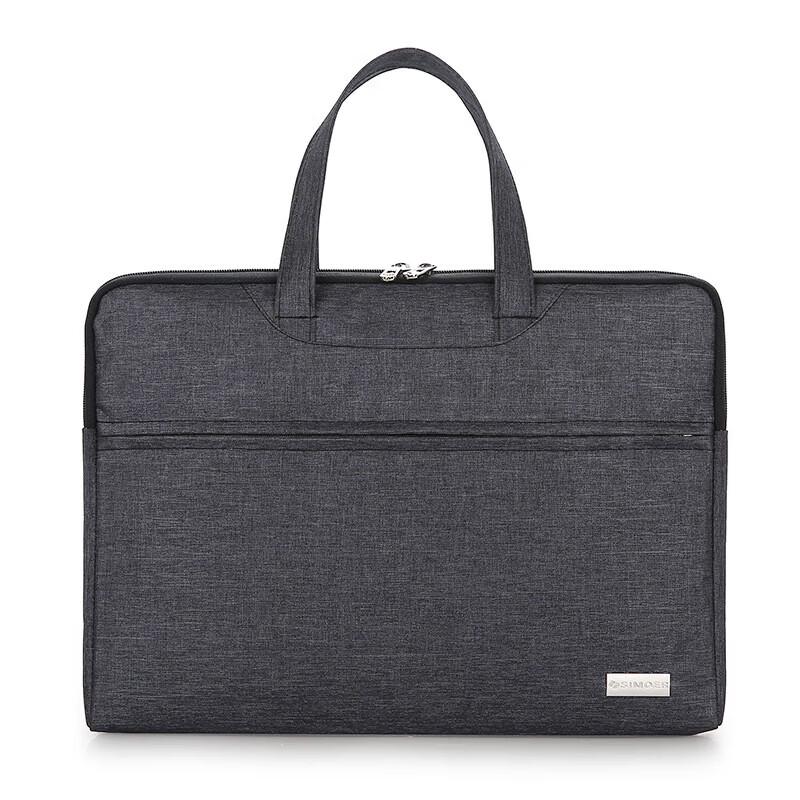 Qijian Oxford Fabric Business Laptop Briefcase Fits 15.1-16 inch Laptop