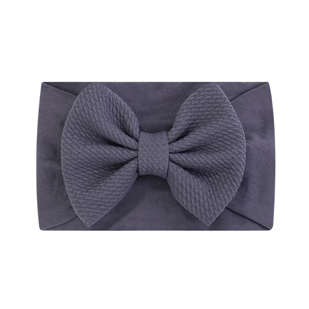 1Pc Headband Nylon Infants Toddlers Elastic Hair Band for Newborn Girl Princess Bowknot Cute Baby Hair Accessories