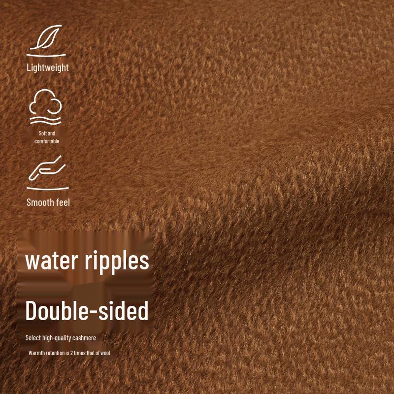 LESS 2023 Winter Long Cashmere Wool Coat