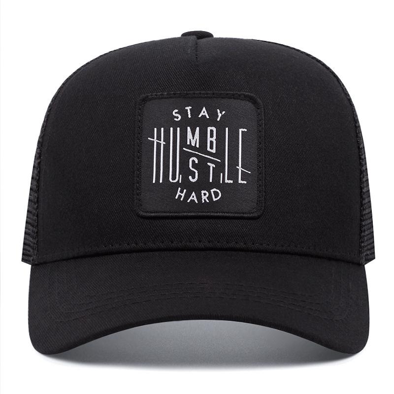 Embroidered Baseball Cap Outdoor Sports Mesh Cap Visor Visor Casual Everything Trend