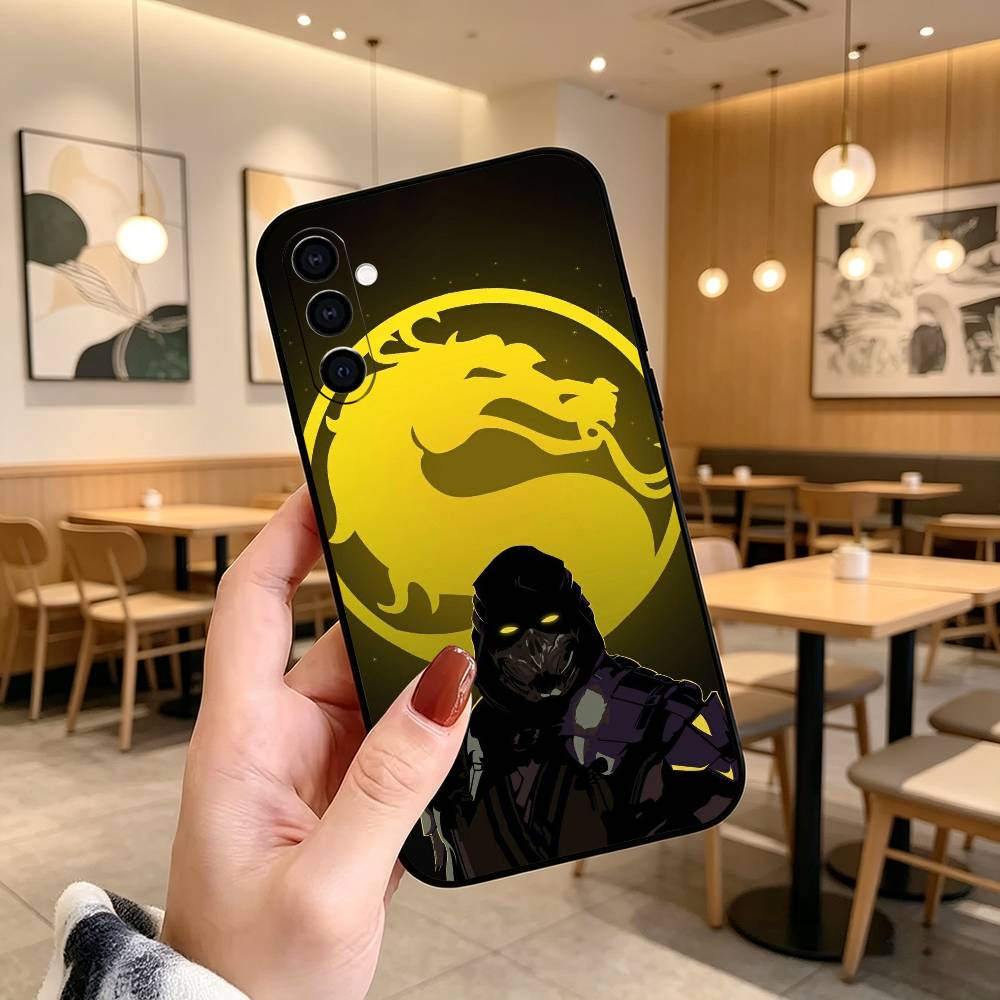Game M-MortalS K-Kombat Phone Case For Samsung Galaxy A73,A72,A71,A70,A53,A52,A51,Others Soft Black Cover