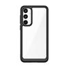 For Samsung A55 Case Cover Samsung A55 Capas Colour Frame Shockproof Phone Bumper Transparent Clear Samsung Galaxy A 55 A55 5G