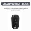 Leather Car Flip Key Case Cover Shell For Peugeot 208 308 408 508 2008 3008 4008 5008 For Citroen C3 C4 Cactus C6 C8 Accessories