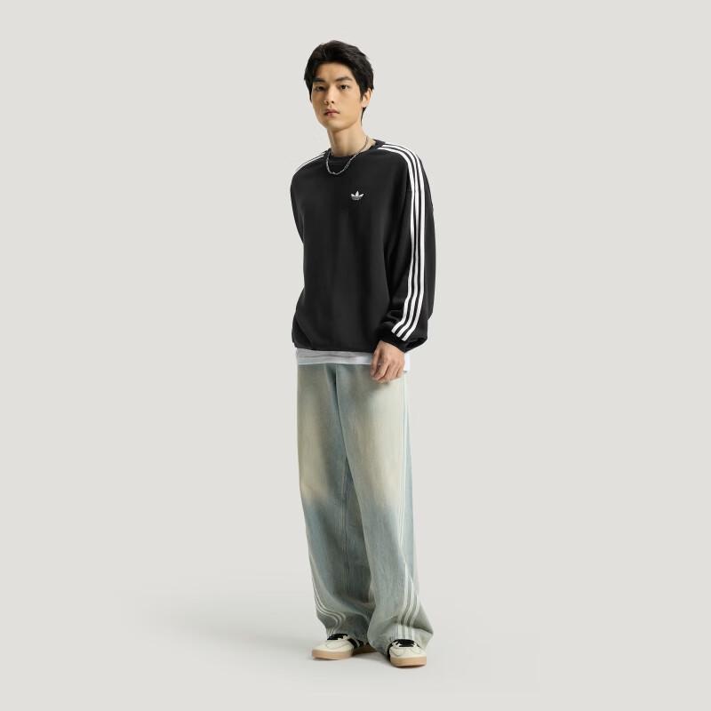 Adidas Originals 3-Stripes Crewneck Sweatshirt