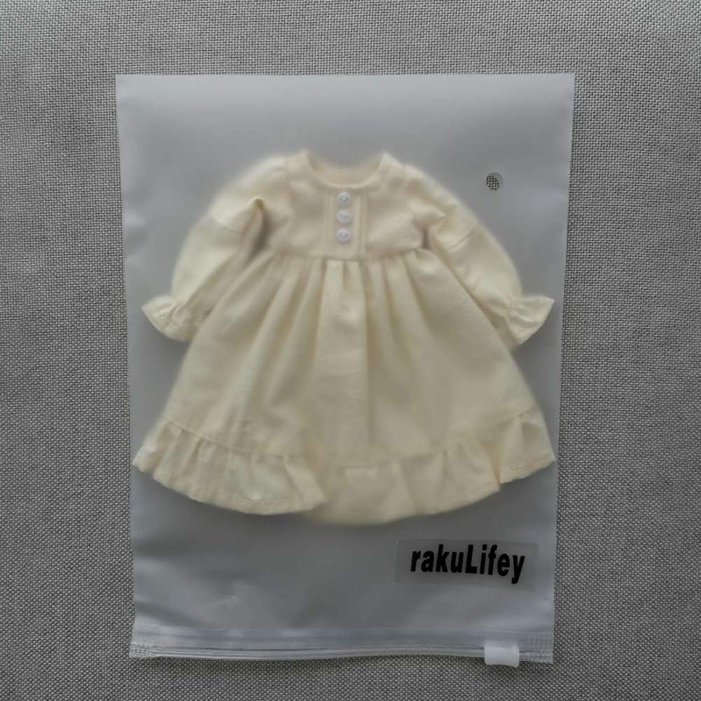 Rakulifey Blythe One Blythe Puppe für Obitsu, 3 Farben, Kostüm, Stück, Kleidung, 24, (beige)