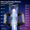 Dual Handles Automatic Telescopic Vagina Masturbation Cup with Phone Holder Stroker Control Adult Sex Machine Penis Cup for Men