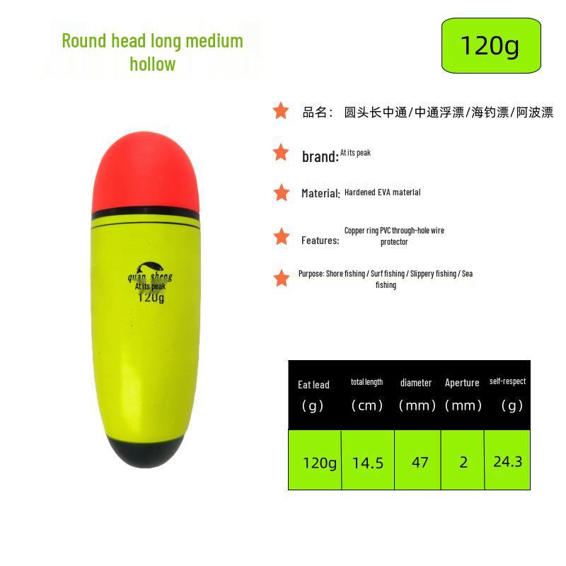 Zhongtong EVA Long Cast Rock Fishing Float for Grass Carp and Sea Bass