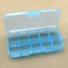 10-Slot Jewelry Rings Ear Stud Holder Beads Storage Box Case Container Organizer