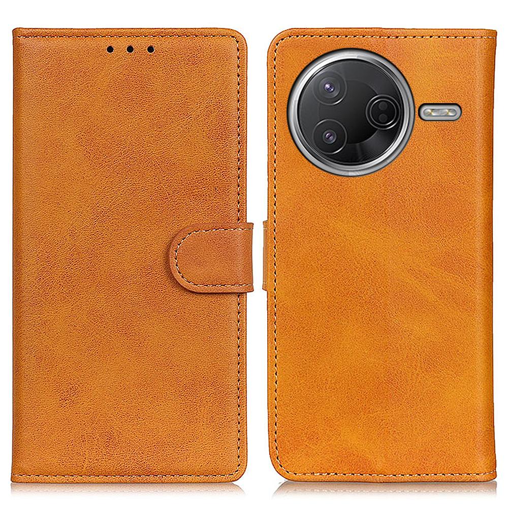 Leather Case For Xiaomi Poco F7 Pro 5G/F7 Ultra 5G/Redmi K80 Pro 5G/K80 5G Cowhide Texture Wallet Stand Phone Cover