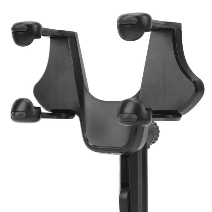 Phone Holder - SALUTUYA - Rearview Mirror Mount - Premium Material - Multifunctional - Black
