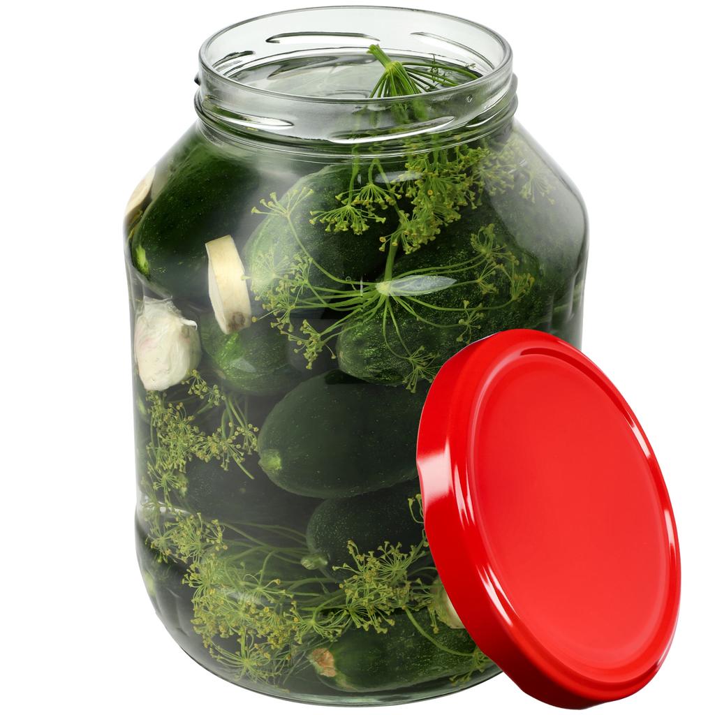 KADAX Glas Einmachglas für Konserven Gurken Liköre Honig Saft