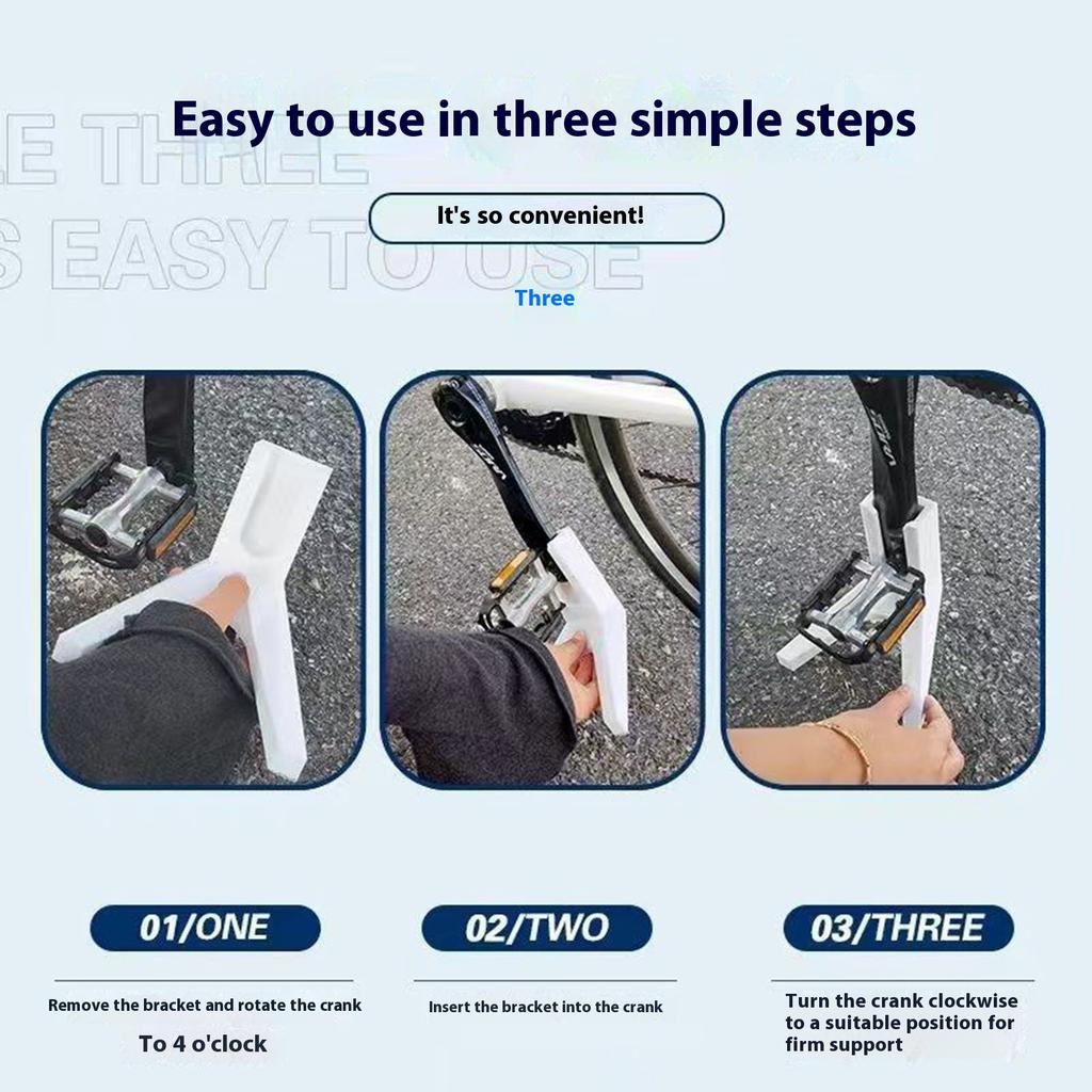 MTB Bicycle Kickstand Mountain Road 26inch Bike pedal Support Stand Rear Kick Stand Support Holder for Road Mountain Bikes