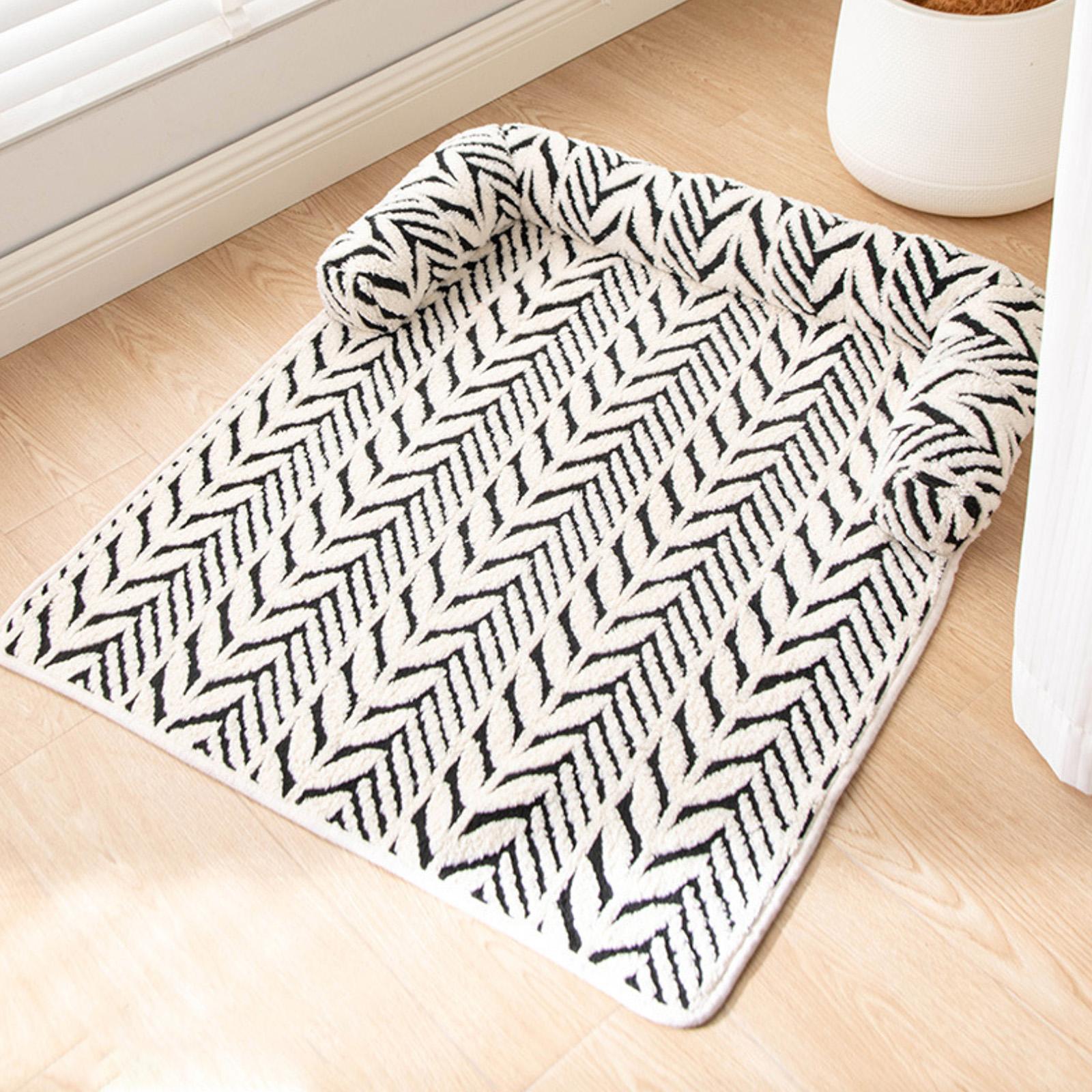 

Popular And Dog Mats, Plush, Thickened, Non- Sofa/pet Mat/dog Bed/pet Mat One Size чёрный