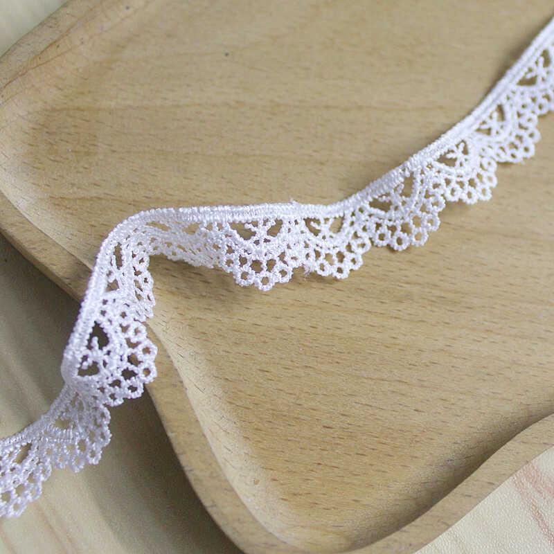 Водорастворимая кружевная тесьма для вышивки из полиэстера - ширина 1,5 дюйма для DIY одежды, манжет, воротников, декоративный текстильный аксессуар