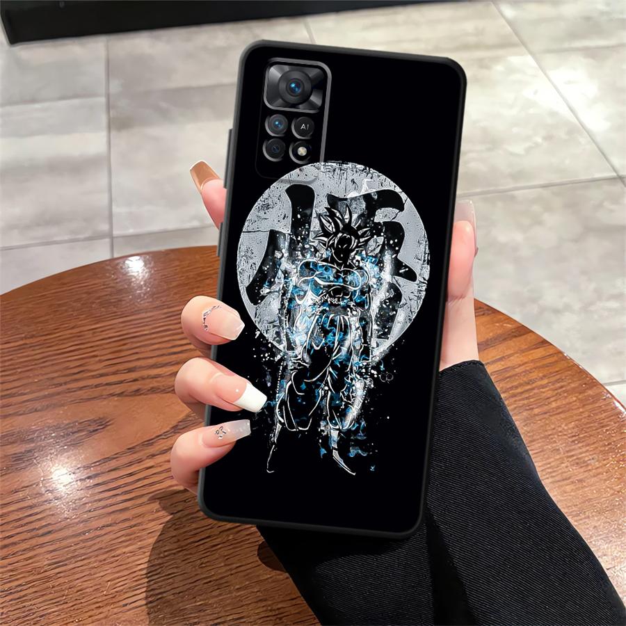 Dragon Ball Anime Case for Xiaomi Redmi Note 9 10S 9S 11 10 7 8 11s 12s 14 13 Pro Plus 12 Pro Funda Phone Cover