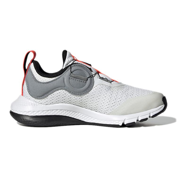 adidas Boa K Slip Resistant, Abrasion Resistant, Breathable Low Top Kids' Running Shoes White Gray Kids' FZ5056