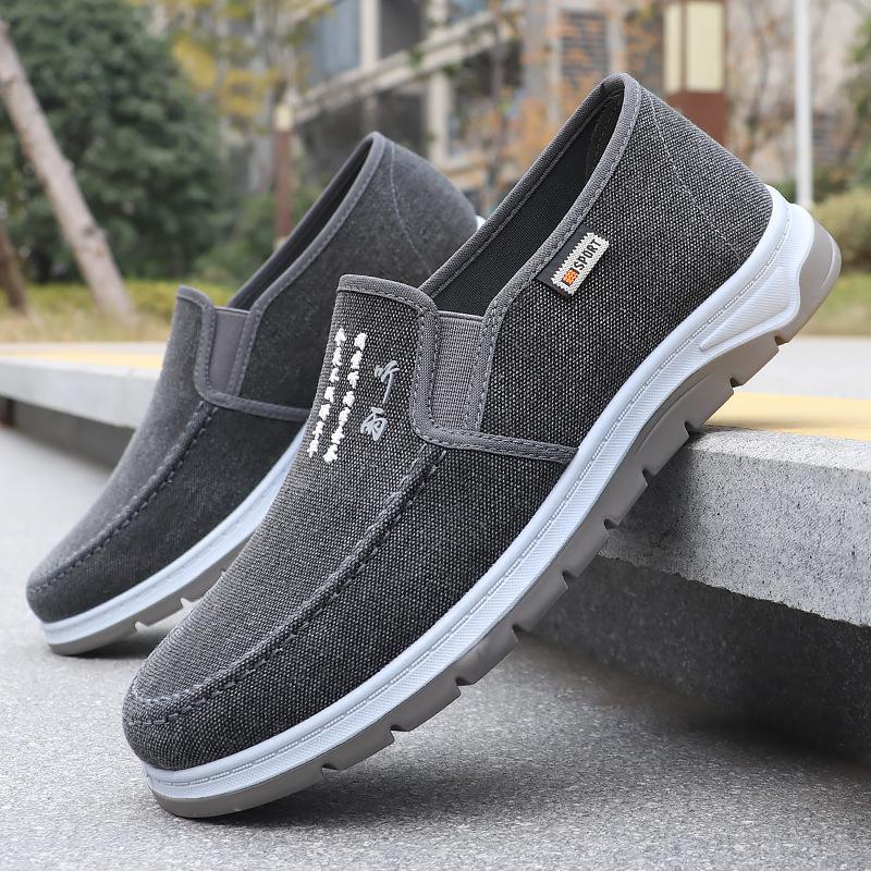 

Мужская обувь парусиновая обувь тканевая обувь тканевая обувь низкие кеды повседневная обувь одна рабочая обувь 39