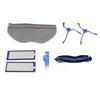 Sweeping Robot Replacement Parts Silicone ABS Main Brush Side Brush Filter Rag Flat Comb for Eufy
