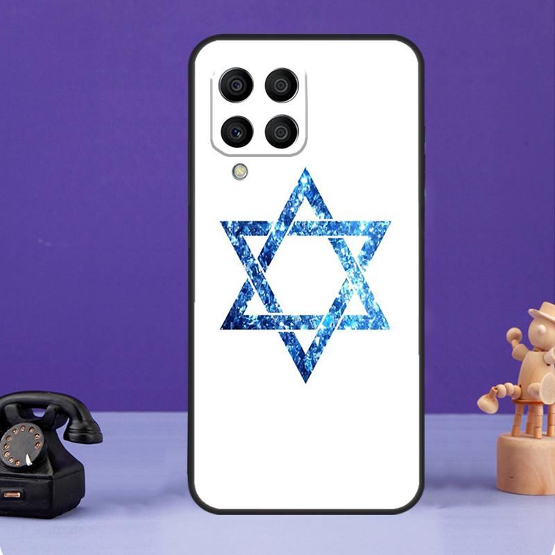 David Jewish Star Symbol Case For Samsung Galaxy M12 M32 M52 M56 M06 M16 M36 M54 M34 M14 M35 M55 M15 M11 M31 M13 M53