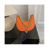 (Orange) Fashionforward Felt Medium Handbag With Chic Design Perfect For Casual Settings