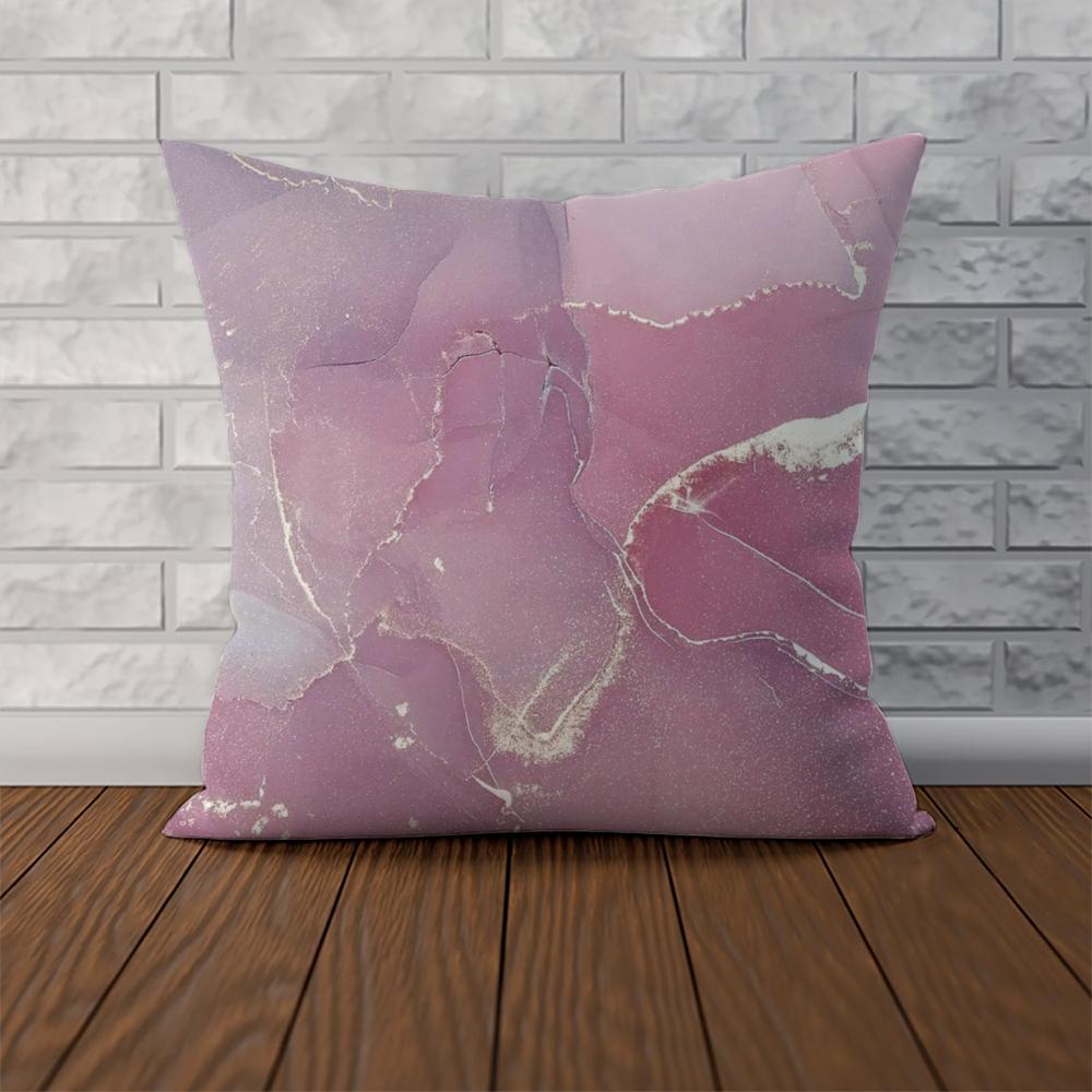 Marble Pillow Case For Car Sofa Decorative Home Doublesided Print Plush Square Throw Pillow Cushion Cover