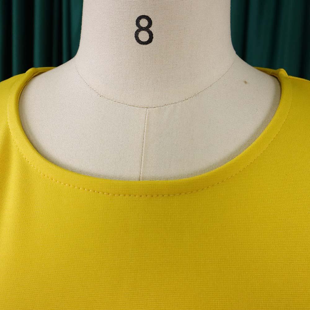 Καλοκαιρινό βολάν γυναικείο φόρεμα με βολάν γυναικείο φόρεμα ενός κομματιού