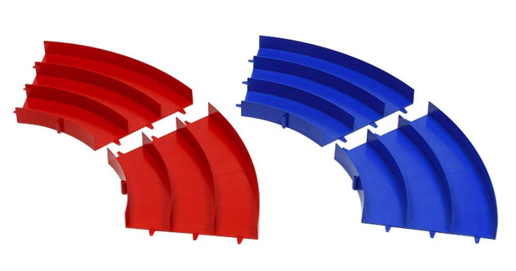 

Tamiya Специальная распродажа Mini 4WD Товар Mini 4WD Japan Cup Junior Circuit Curve (Красно синий) Набор из 2 штук 69573