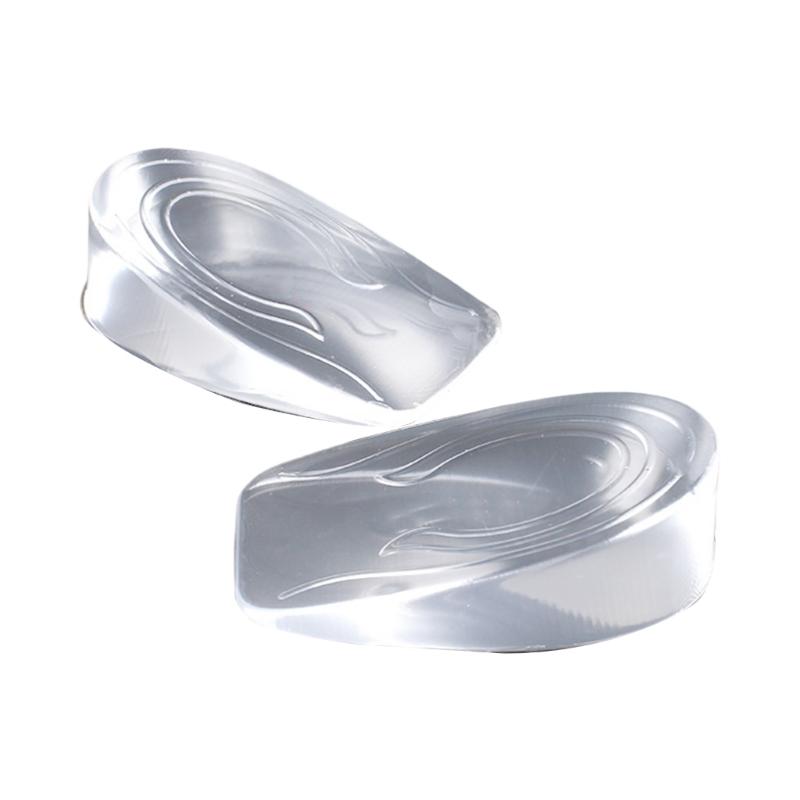 Gel Heel Spurs Insoles for Flat Feet and High Arch Relief Invisible Height Increase Pads Heel Cushions Inserts for Shoes