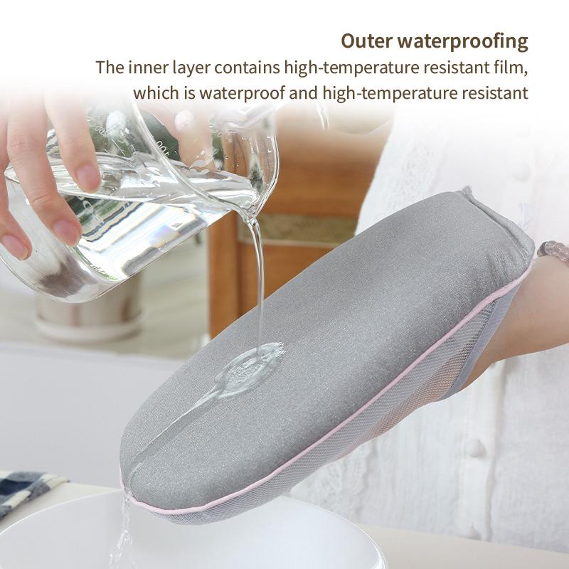 1PC Waschbares Bügelbrett Mini Verbrühschutz Bügeleisen Pad Abdeckung Handschuhe Hitzebeständiger Fleck Garment Steamer Zubehör für Kleidung