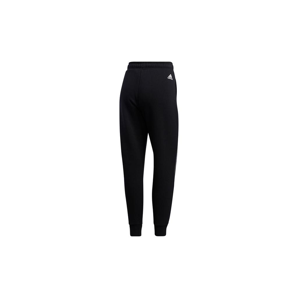 Adidas Urban Fleece Logo Warm Casual Jogger Pants Women Bottoms Black GM1448