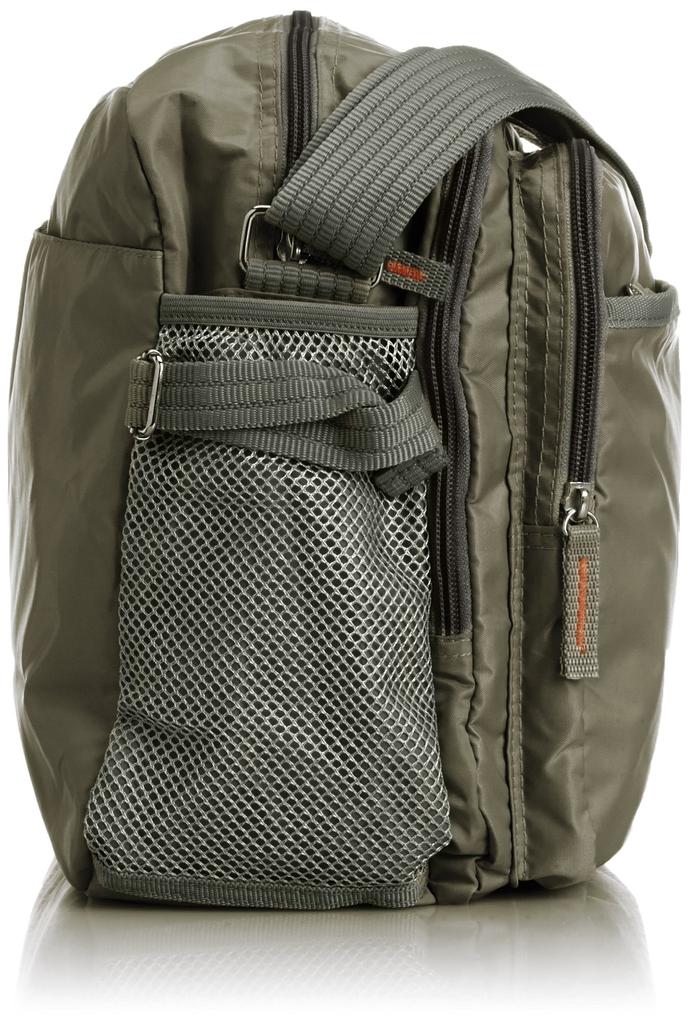 Bonding Shoulder Khaki A.O.T. Bag, Large, 3830-01,