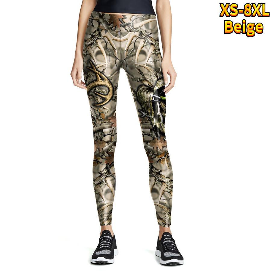 

Женские желтые грязные ветки деревьев с принтами, эластичные леггинсы для йоги, фитнес-бег, тренажерный зал, спортивные активные брюки XS бежевый