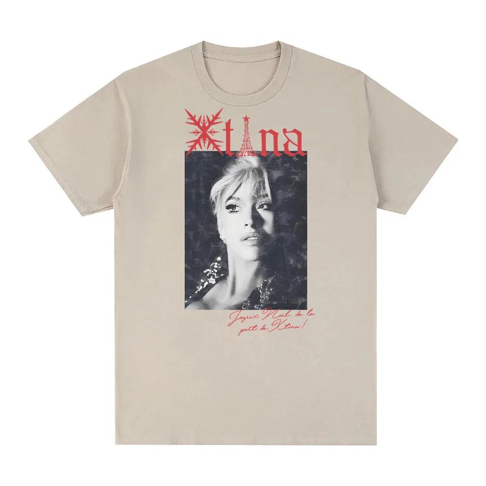 

Christmas in Paris Tee Style Christina Aguilera High Quality Tee-shirt Fashion Cotton Round Neck Clothes Camisetas 3XL