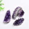 Natural Lucky Crystal Amethyst Mineral Crystal Ornaments Home Decorations Mini Lucky Healing Natural Brazilian Crystal Decoration Auto Parts