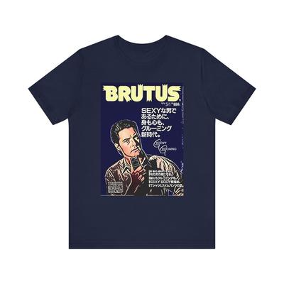 Brutus Dale Cooper Retro Art Maglietta a Maniche Corte Grafica Girocollo Unisex Regalo