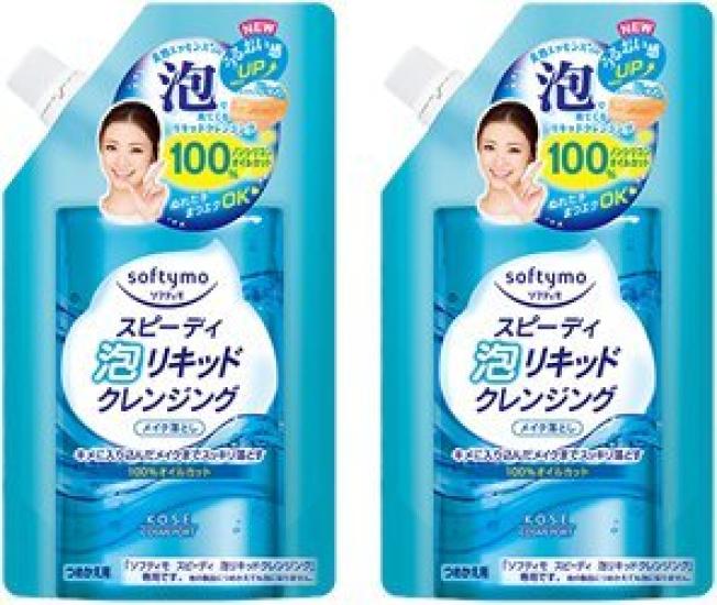 Softymo Speedy Foaming Liquid Cleansing Refill 180ml x 2 sets
