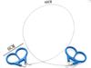 Ring Steel Wire Saw Scroll Plastic Emergency Hand Chain Saw Chain Rope Saw Hunting Camping Hiking Travel Survival Tool