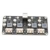 4 Way Fast Charge Module 12V 24V to QC3.0 Power Buck USB Phone Charging Converter Board