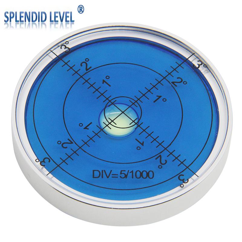 High-Precision Portable Magnetic Level: 9P1E Metal Magnetic Disc with Horizontal Bubble, 15 Min Sensitivity.