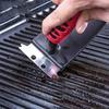 Universal 3 In 1 BBQ Brush Scraper Heat-Resistant Stainless Steel Grill Cleaning Tools for Gas Charcoal And Regular Ovens