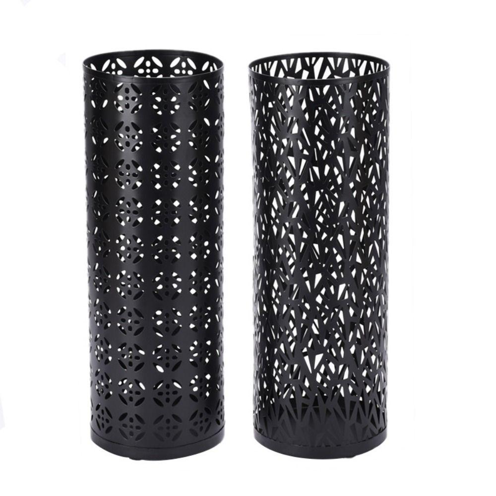 Hollowed Umbrella Holder Metal Umbrella Organizer Bin Durable Umbrella Stand  For Home Hotel Office