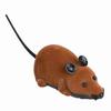 Wireless Mouse For Cat Dog Funny Rat Novelty Gift Pet Toy Remote Control Brown