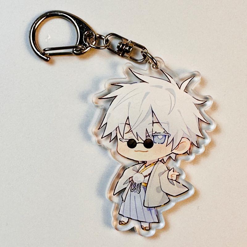 

Spell Return to War Peripheral Gojo Satoru Keychain School Pouch Decoration Acrylic Keychain Eka Yujie Dogakisaki Anime