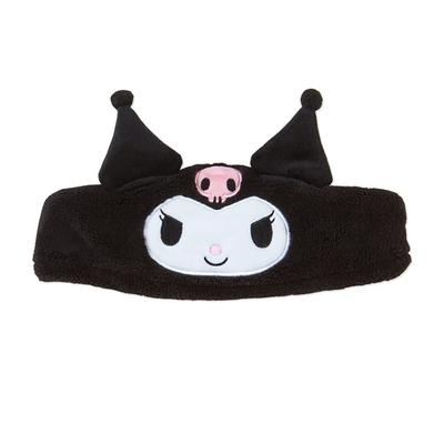 Sanrio Sanrio Opaska do włosów Turban do włosów Opaska na głowę Czarny Kuromi Mycie twarzy Makijaż Jeden rozmiar pasuje do większości dziewcząt Postać 986216 SANRIO (SANRIOO)