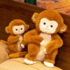 Fluffy Simulation Monkey Plush Toys PP Cotton Animal Monkey Plush Doll  Home Decor
