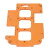 Switch Socket Bottom Box Template 7x7cm Hole Multi Functional R20 R25 R30 Corner Radius Template