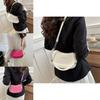 Chic Pu Leather Shoulder Bag New Design Vintage Style For Street Fashion