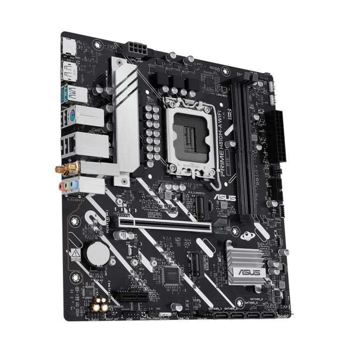 ASUS PRIME H810M-A Scheda Madre Micro ATX LGA 1851 DDR5 Wi-Fi per PC
