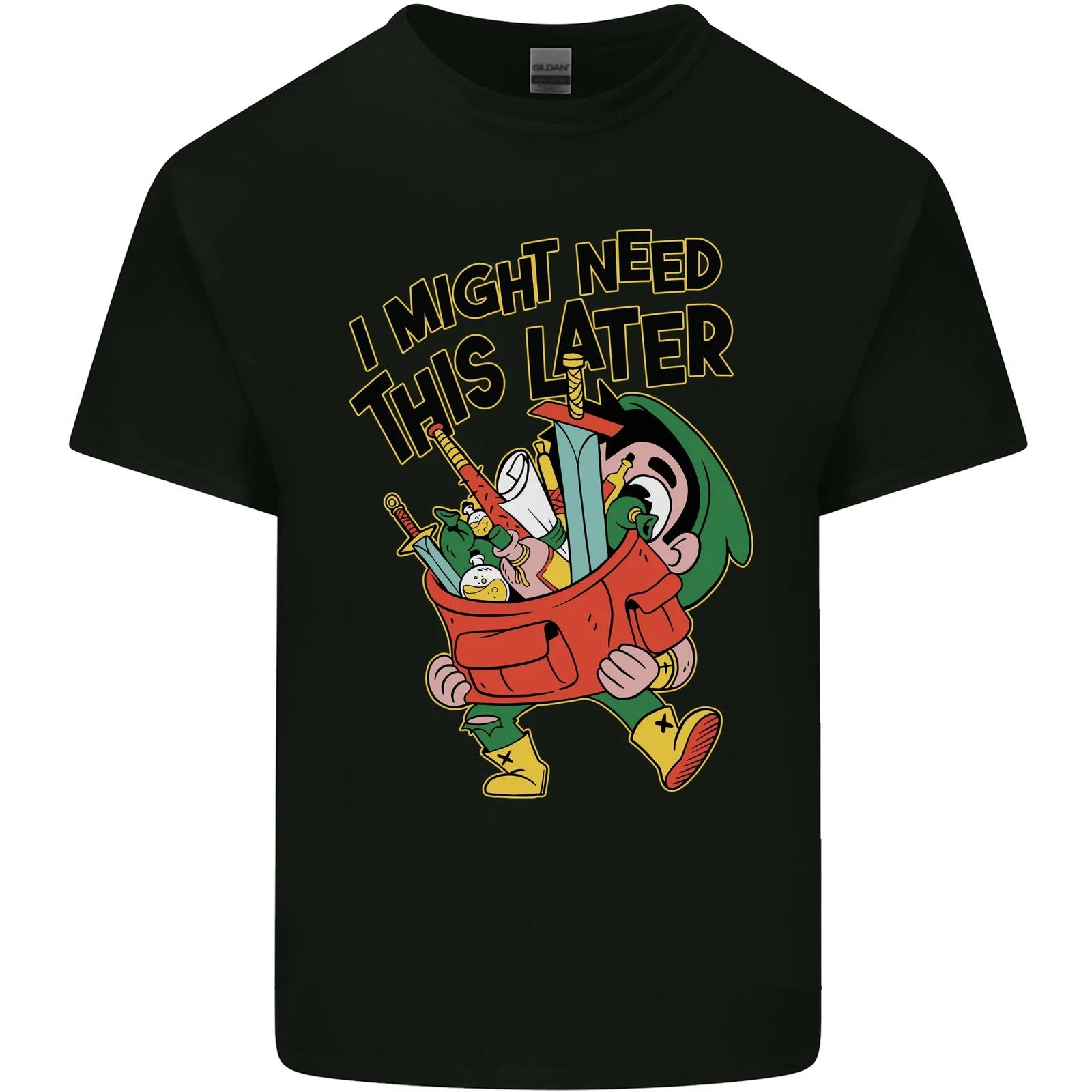 RPG Might Need this Later Role Playing Game Kids T-Shirt Childrens S
