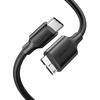 Ugreen 1m USB-C To Micro USB-B 3.0 High-Speed Data Transfer Cable, Model US312 20103 - Black